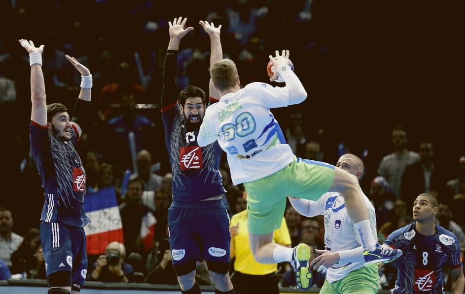 Vujović Francija Slovenija SP v rokometu polfinale