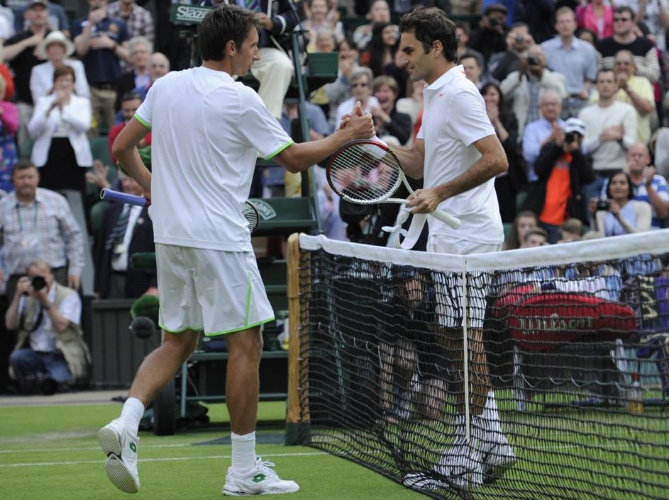 Wimbledon Roger Federer Sergej Stahovski