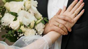 poroka, poročni prstani