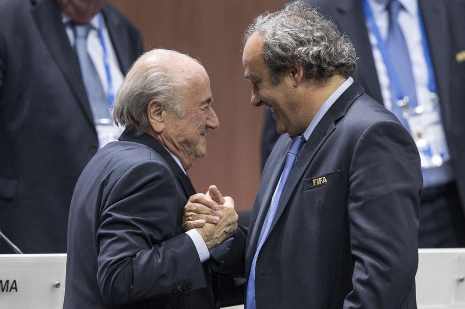 Sepp Blatter, Michel Platini | Avtor: EPA
