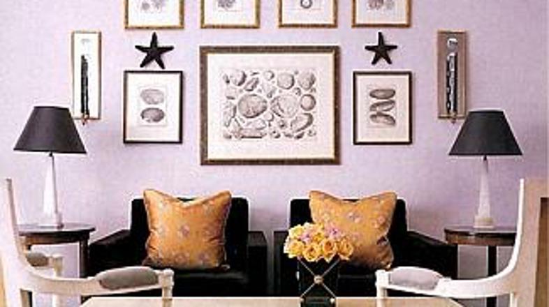 Stene v barvi sivke se mnogim zdijo preveč drzne, a to je zelo nevtralna barva, 