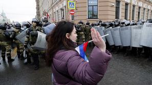 protesti St. Peterburg