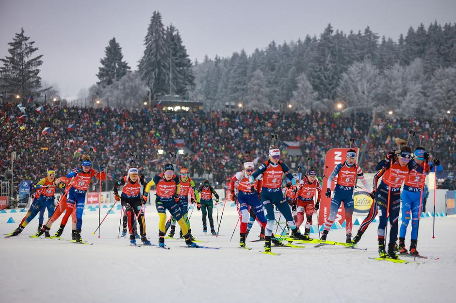 Biatlon; mešana štafeta | Avtor: Profimedia