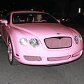 Paris Hilton - Bentley cabriolet