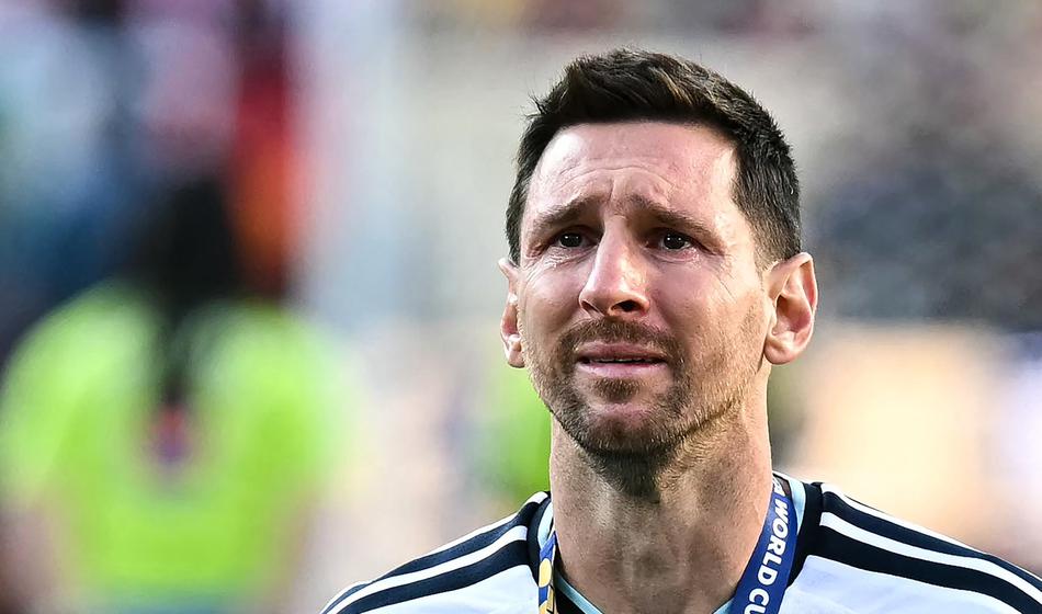 Messi po smrti očeta čustveno o koncu kariere