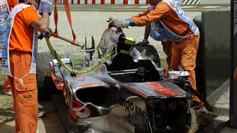 Heikki Kovalainen je le dan po hudi nesreči zapustil bolnišnico.