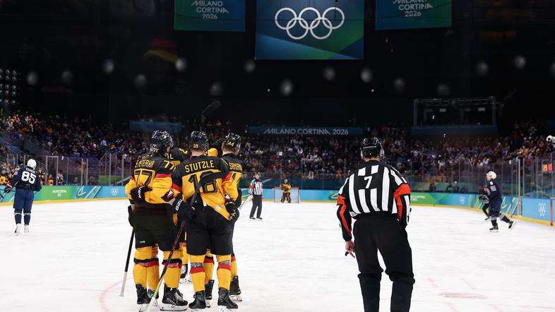 Nemčija Francija hokej OI