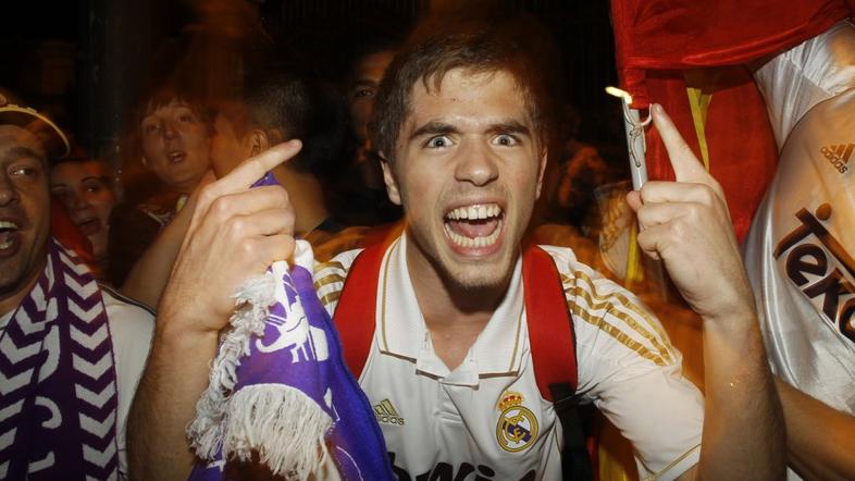Real Madrid navijači proslavljajo