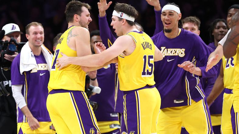 Luka Dončić Austin Reaves LA Lakers