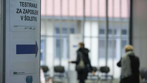 testiranje zaposlenih v vzgoji in izobraževanju