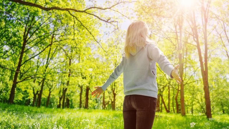 Pomlad, narava, sonce, sreča