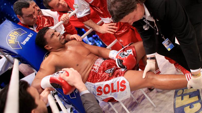 Odlanier Solis se v borbi z Vitalijem Kličko ni proslavil. (Foto: EPA)