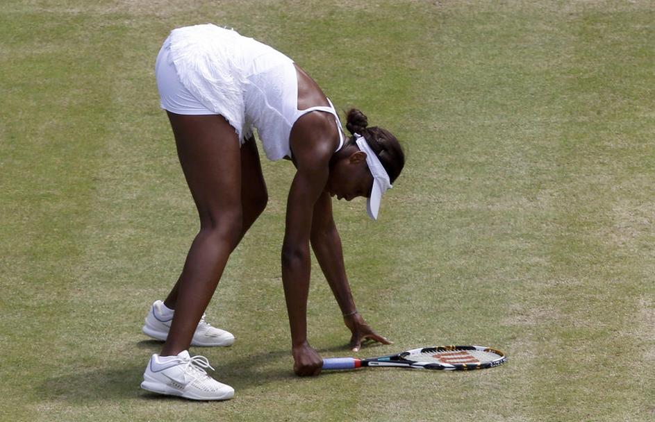 grand slam Venus Williams konec četrtfinale Wimbledon 2010