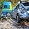 Prometna nesreča avta in tovornjaka, Sv. Duh, občina Dravograd