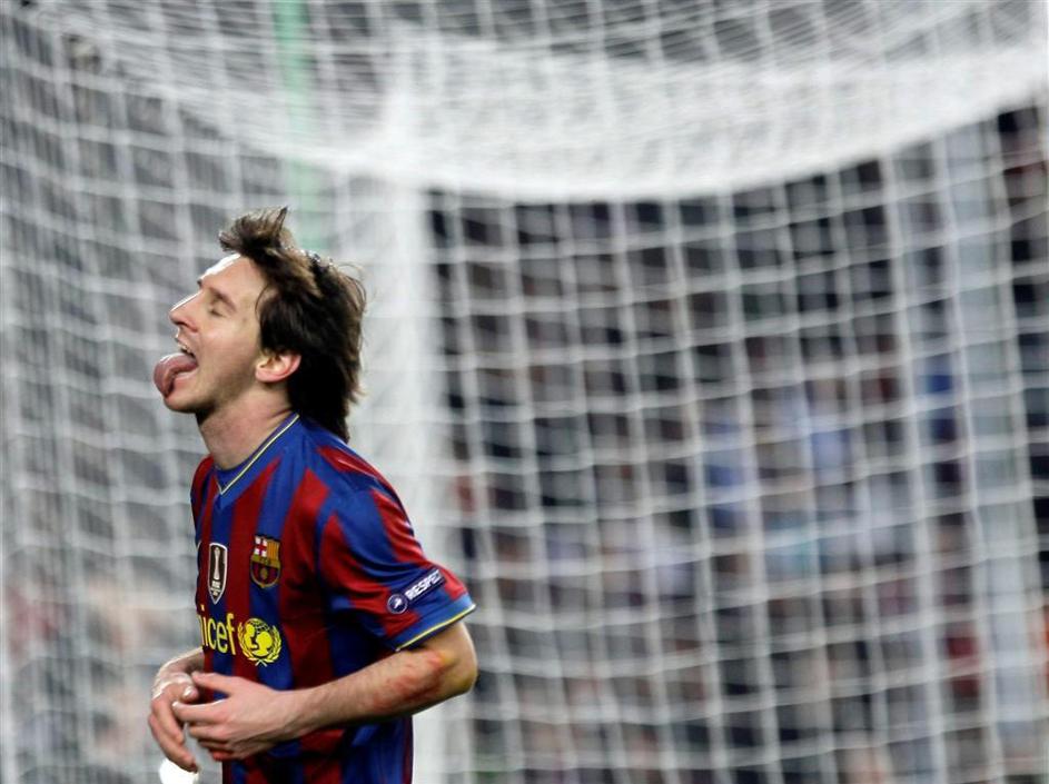 Messi se je s štirimi zadetki proti Arsenalu zavihtel na vrh lestvice najboljših