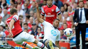 Ramsey Dembele Cazorla Arsenal Tottenham Premier League Anglija liga prvenstvo
