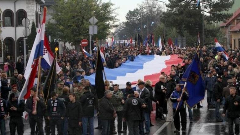 Spominska slovesnost v Vukovarju