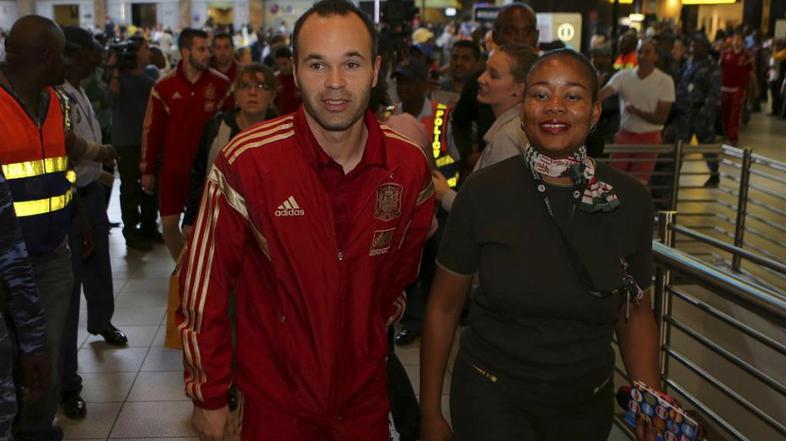 O. R. Tambo Johannesburg letališče Iniesta Južna Afrika