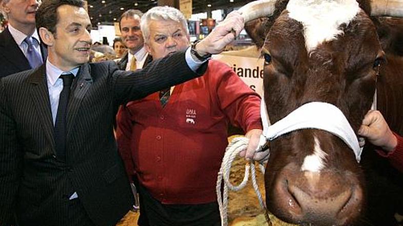 Sarkozy ga je spet polomil in njegova priljubljenost v Franciji še zmeraj pada.