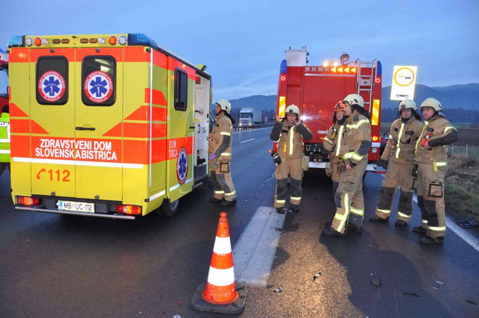 Nesreča štajerska avtocesta  | Avtor: Arhiv PGD Slov. Konjice