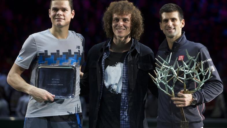 Novak Đoković Miloš Raonić David Luiz