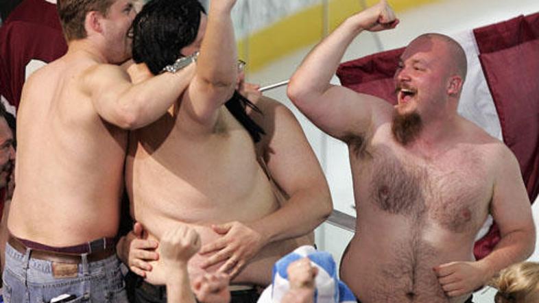 Latvijski navijači spadajo med najbolj "nore".