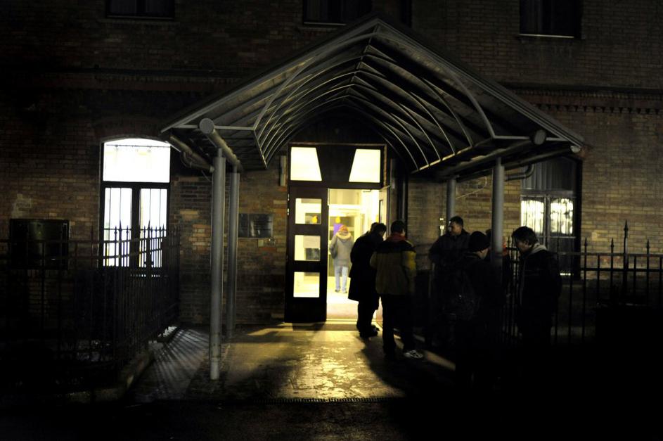 Silvestrovanje brezdomcev v Ljubljani