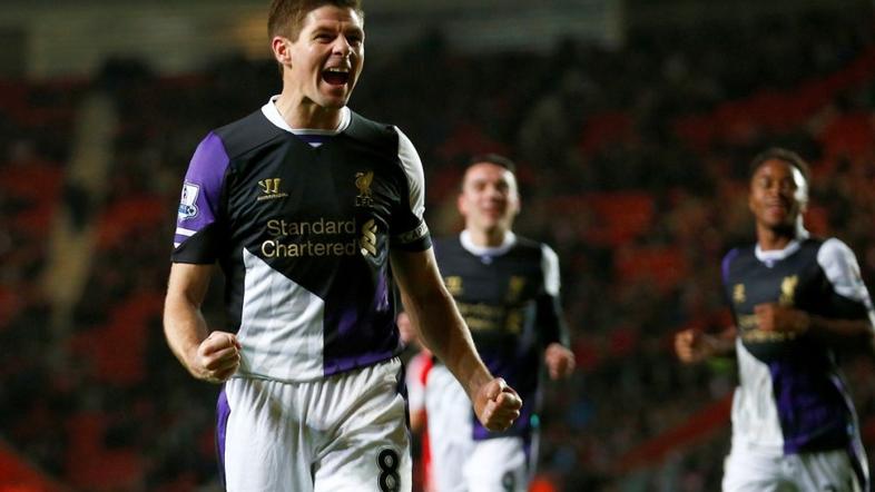 Gerrard Southampton Liverpool Premier League Anglija liga prvenstvo