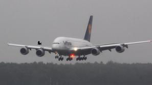 V nesrečo sta bili vpletena nemški Airbus A321 in turški čarter. (Foto: Reuters)