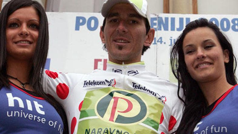 Mitja Mahorič je ob Juretu Golčerju edini, ki je dvakrat slavil na kolesarski di
