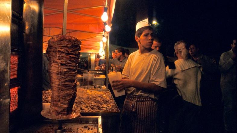 Prodaja kebaba v Franciji