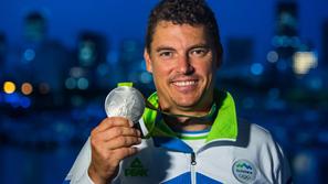 Vasilij Žbogar srebrna medalja Rio 2016 jadranje razred finn
