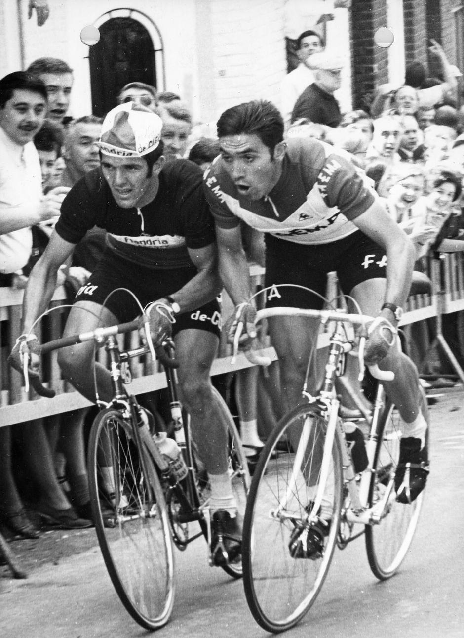 Roger De Vlaeminck and Eddy Merckx | Avtor: Profimedia