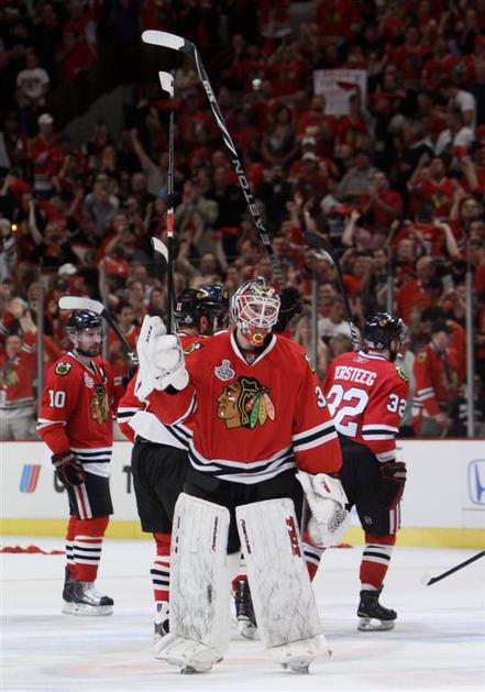 NHL finale Chicago Blackhawks Philadelphia Flyers Antti Niemi