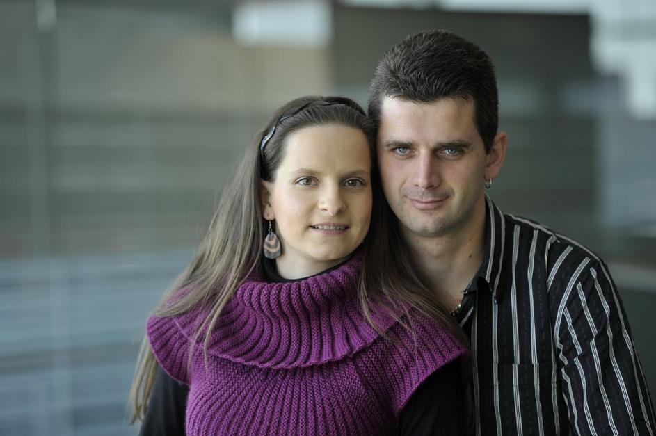 Mirna Peroša in Alan Ojo