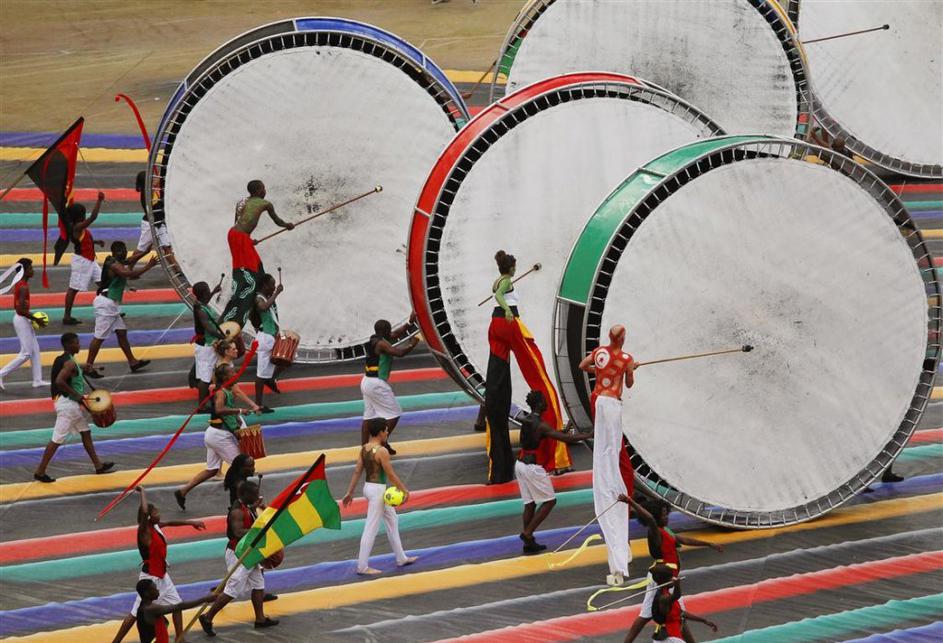 Afriški pokal narodov 2013 otvoritev slovesnost Johannesburg Južna Afrika