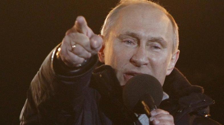 Putin ob zmagi na volitvah