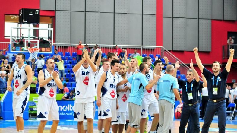Bosna in Hercegovina BiH Makedonija EuroBasket Jesenice Podmežakla