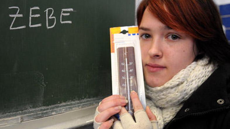 V teh dneh številne Slovence zebe. (Foto: Anže Petkovšek)