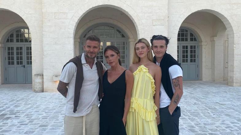 David Beckham, Brooklyn Beckham, Nicola Peltz