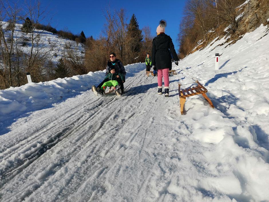 Sankanje sankališče Kolovrat | Avtor: David  Jug