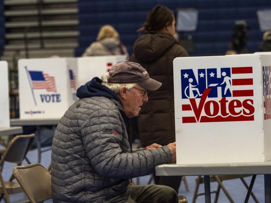 strankarsko zborovanje glasovanje republikancev New Hampshire | Avtor: Profimedia
