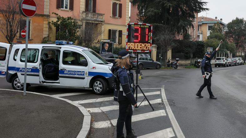 Omejitev hitrosti v Bologni