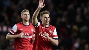 Sport 03.11.13, Aaron Ramsey, nogometas Arsenala, VIR: REUTERS