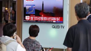 izstrelitev rakete Severna Koreja