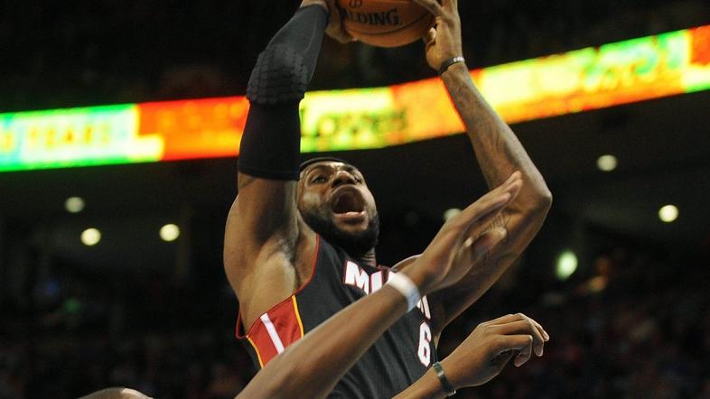LeBron James Miami Heat Oklahoma