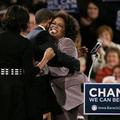 Oprah je nad Barackom navdušena.