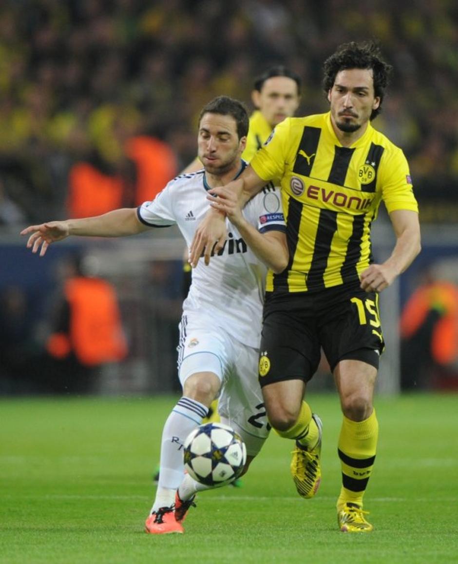 Higuain Hummels Borussia Dortmund Real Madrid Liga prvakov polfinale | Avtor: EPA