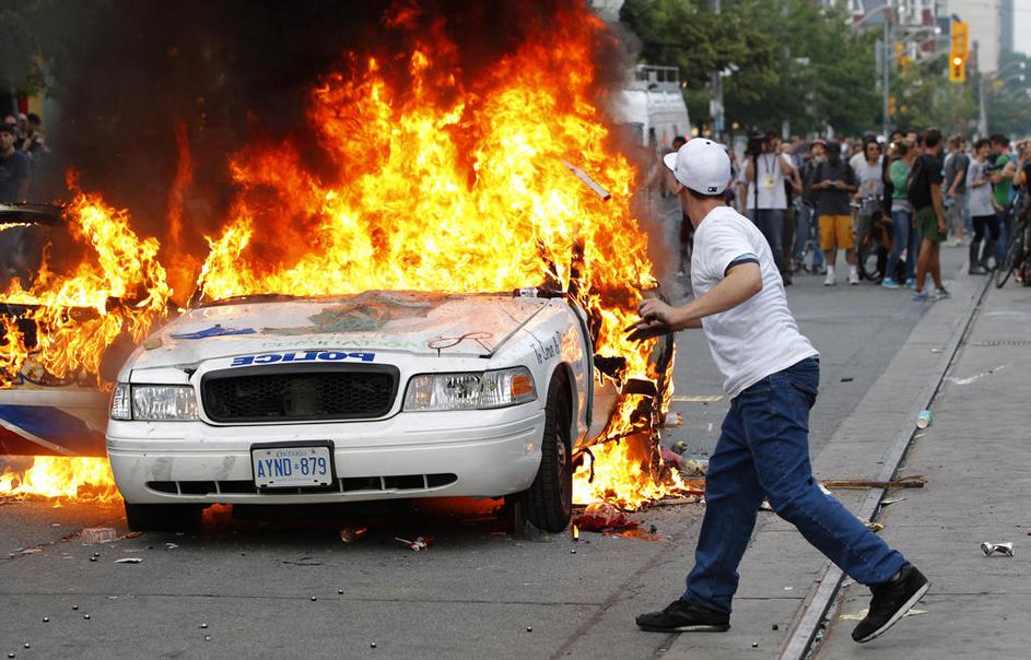 Protesti na srečanju voditeljev skupine G20