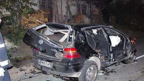 Prometna nesreča v Sevnici